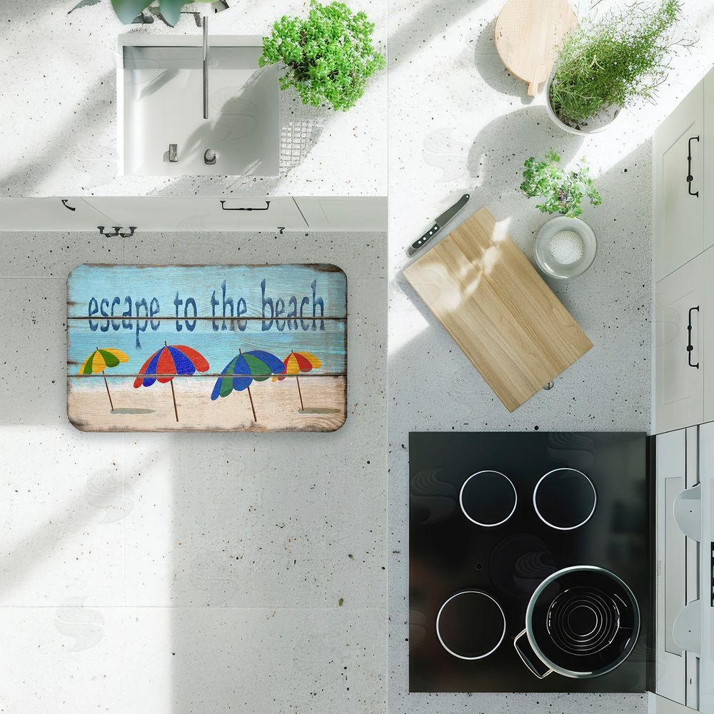 Gail Fraser | Rustic Escape To Beach Anti-Fatigue Mat