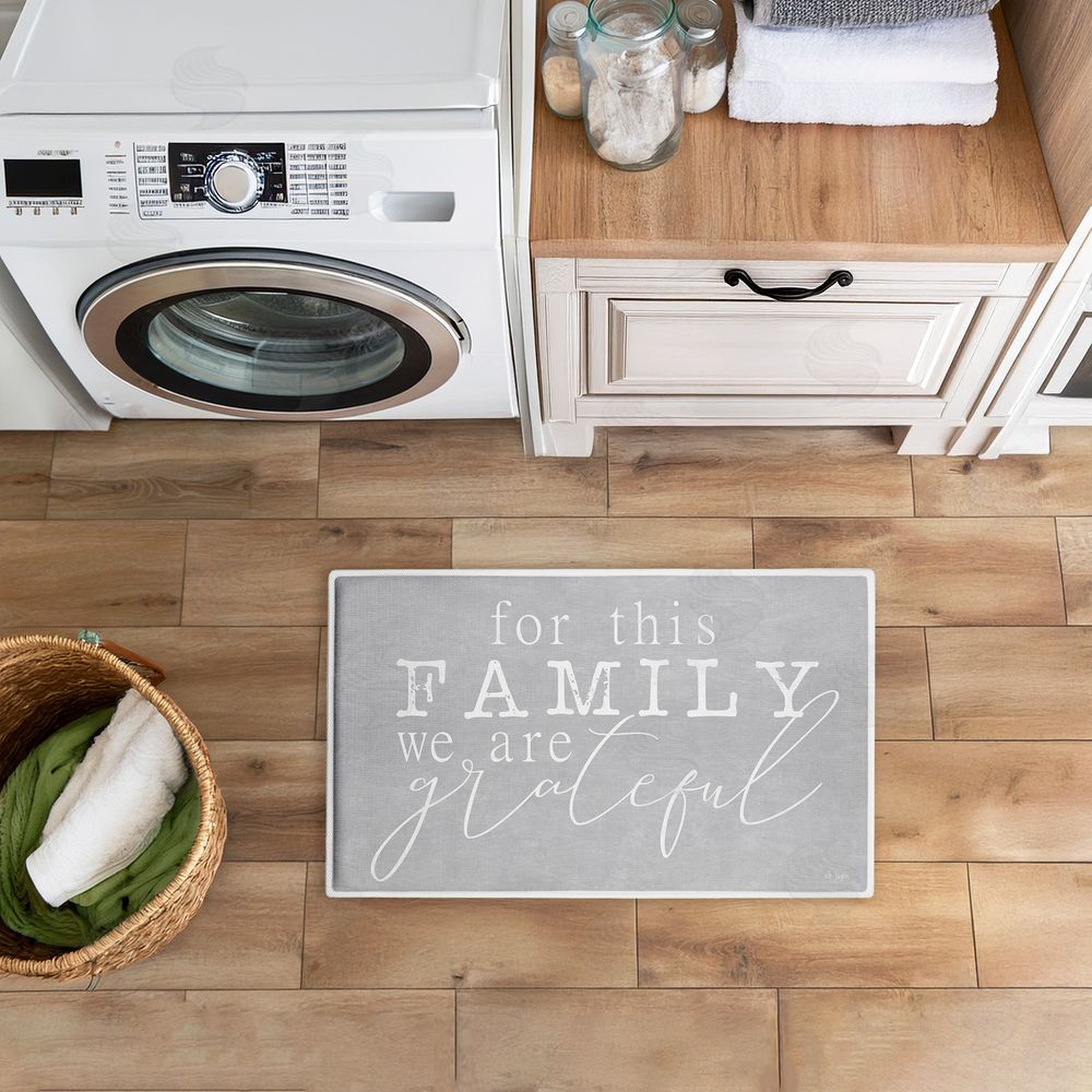 Jaxn Blvd. | For This Family Gratitude Plush Bath Mat