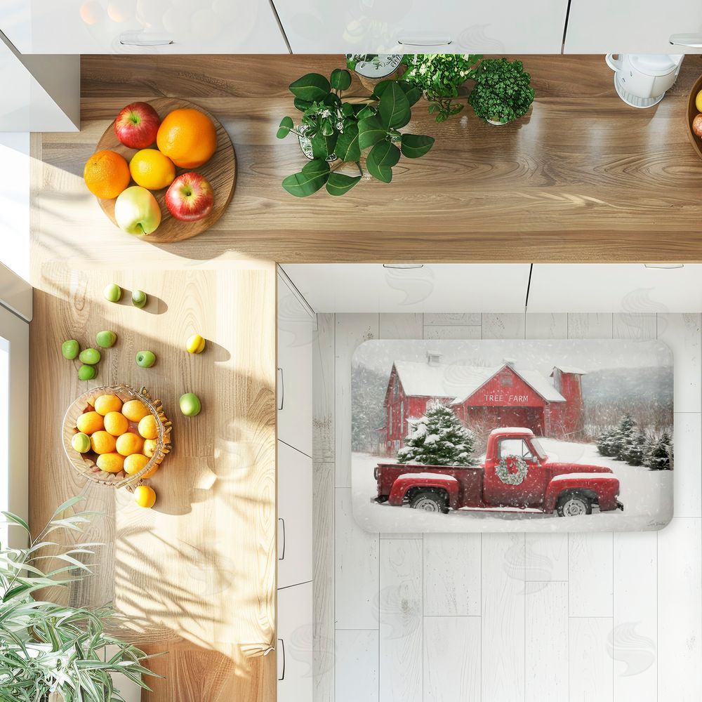 Lori Deiter | Christmas Tree Farm & Truck Anti-Fatigue Mat