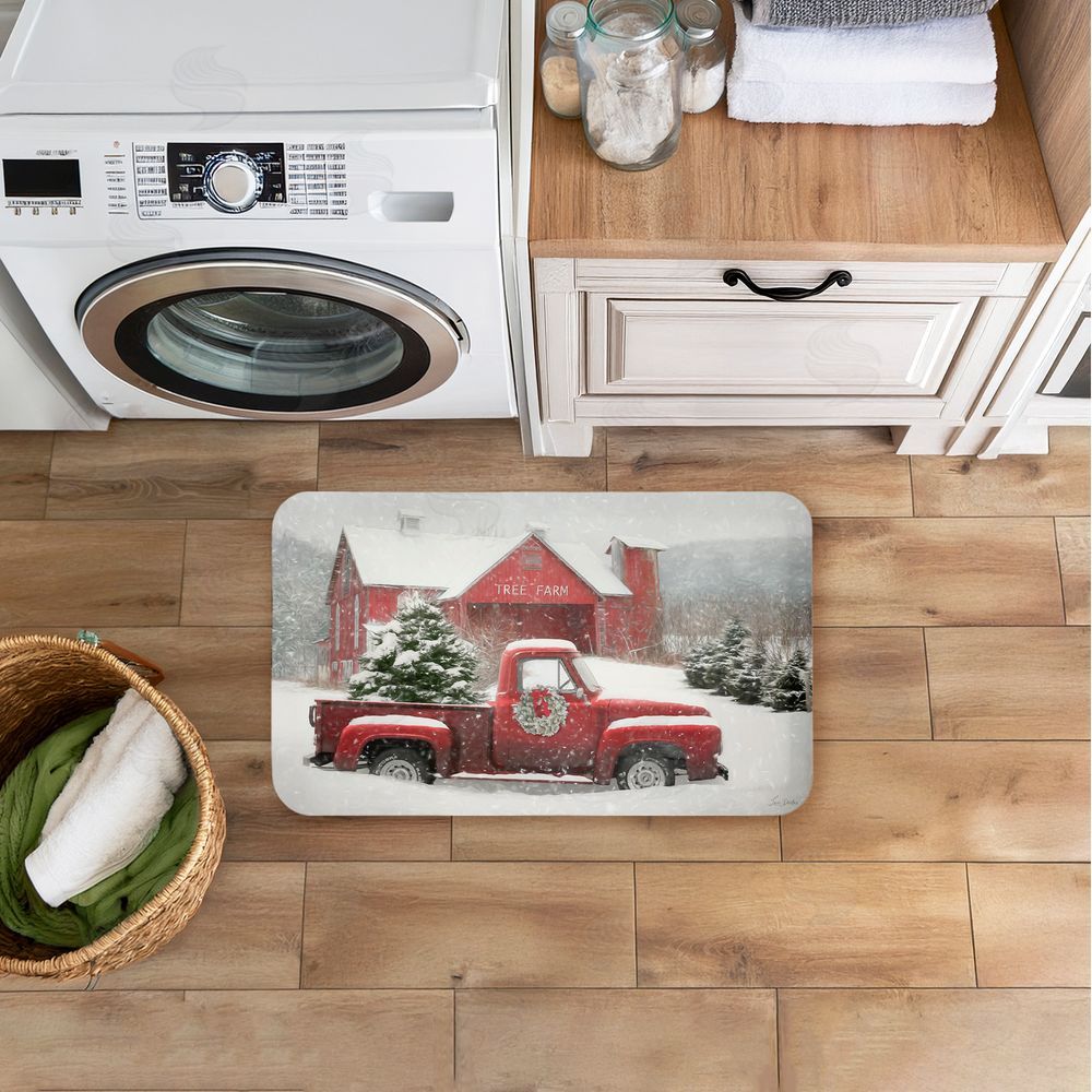 Lori Deiter | Christmas Tree Farm & Truck Anti-Fatigue Mat