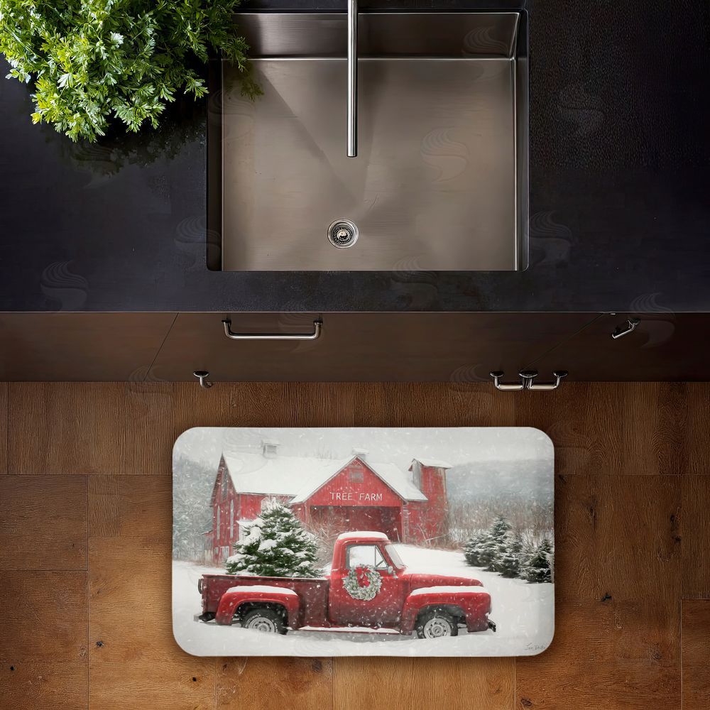 Lori Deiter | Christmas Tree Farm & Truck Anti-Fatigue Mat