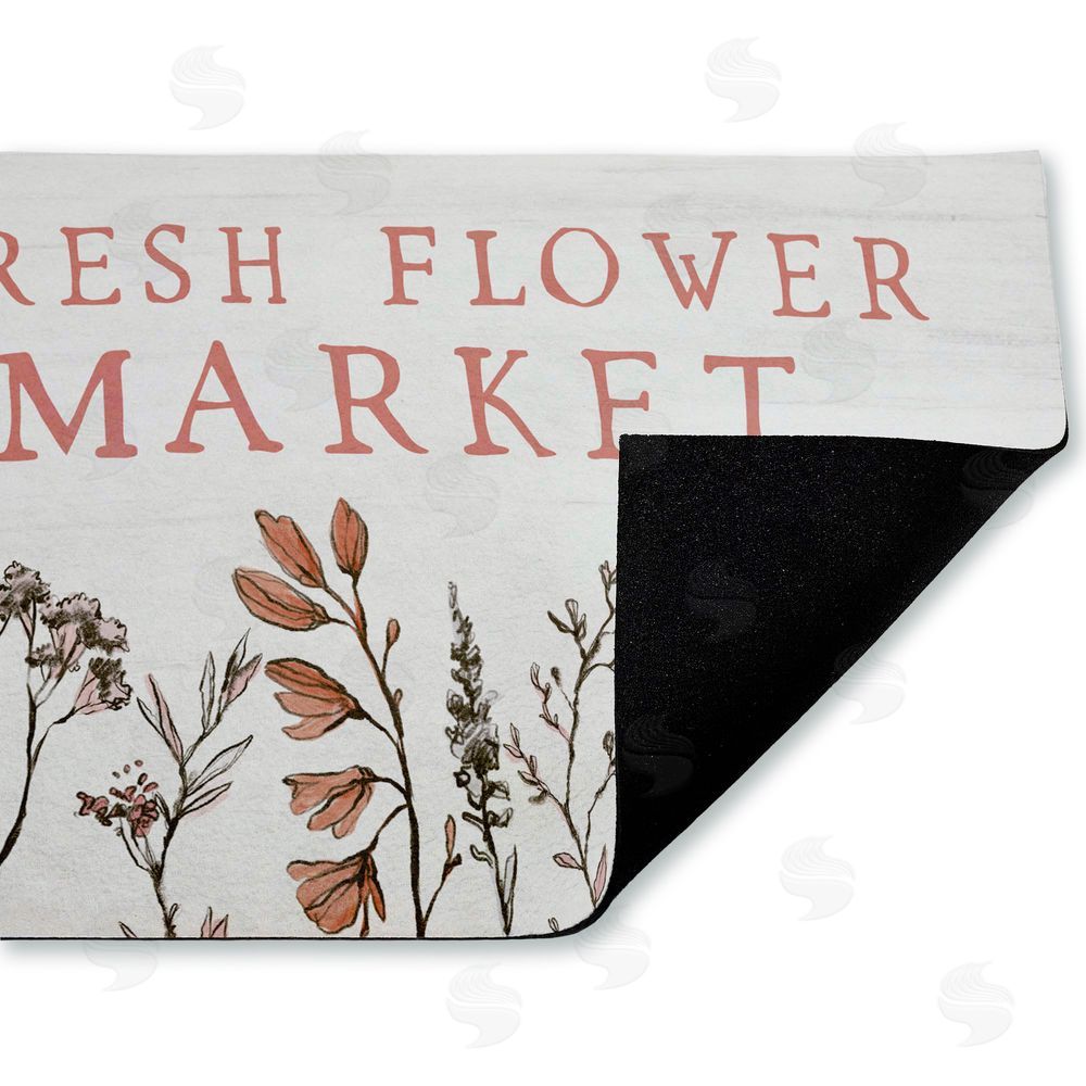 Lux + Me Designs | Fresh Flower Market Blooms Non-Woven Door Mat