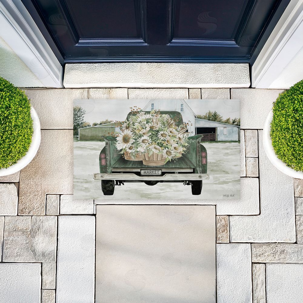 Cindy Jacobs | Country Flower Delivery Non-Woven Door Mat