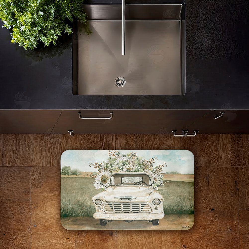 Cindy Jacobs | Vintage Flower Delivery Anti-Fatigue Mat