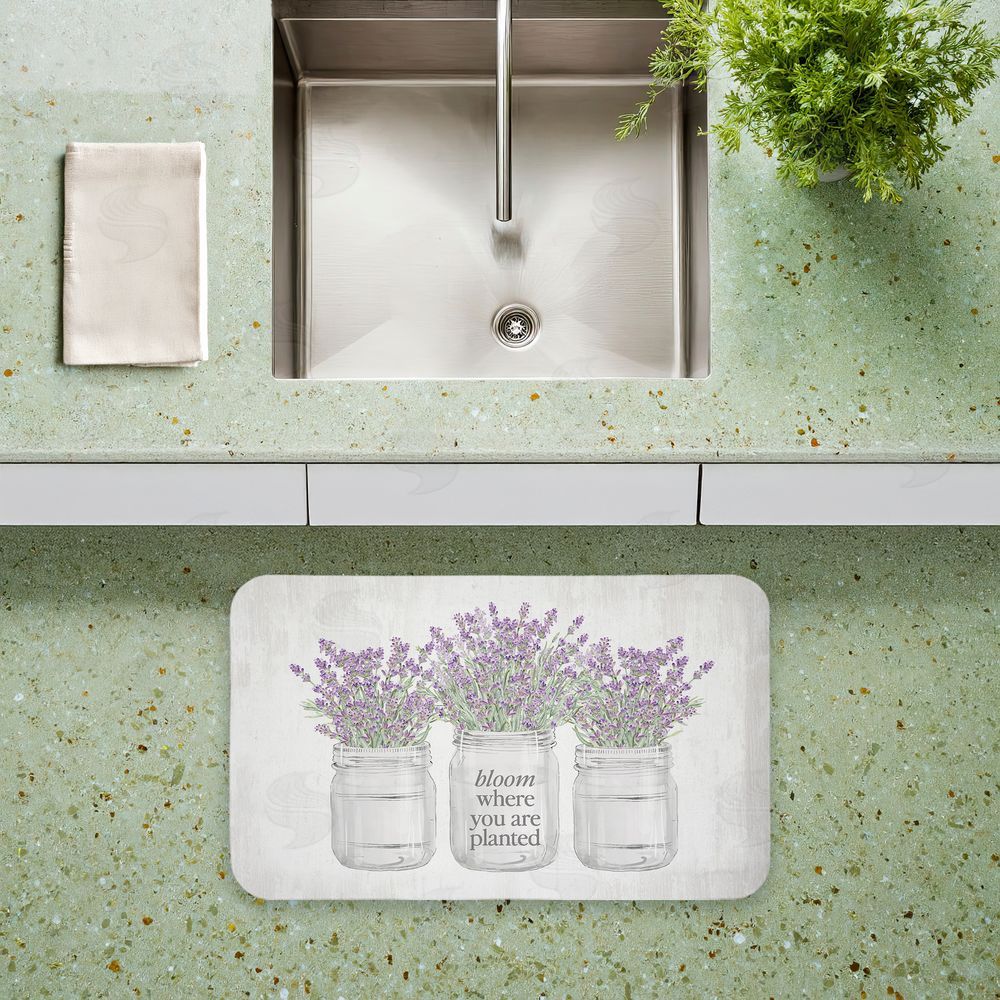 Lettered and Lined | Bloom Where You Are Planted Anti-Fatigue Mat