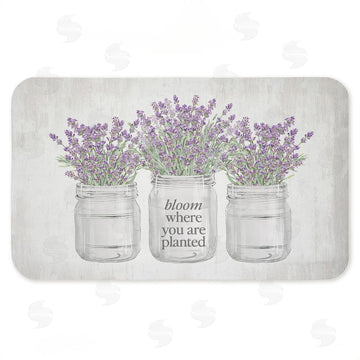 Lettered and Lined | Bloom Where You Are Planted Anti-Fatigue Mat