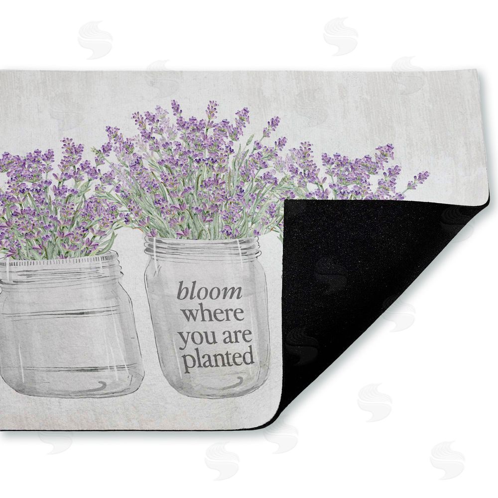 Lettered and Lined | Bloom Where You Are Planted Non-Woven Door Mat