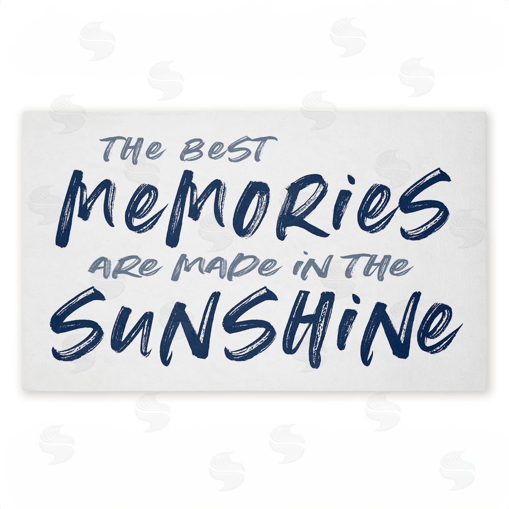 Lettered and Lined | Best Memories In Sunshine Non-Woven Door Mat