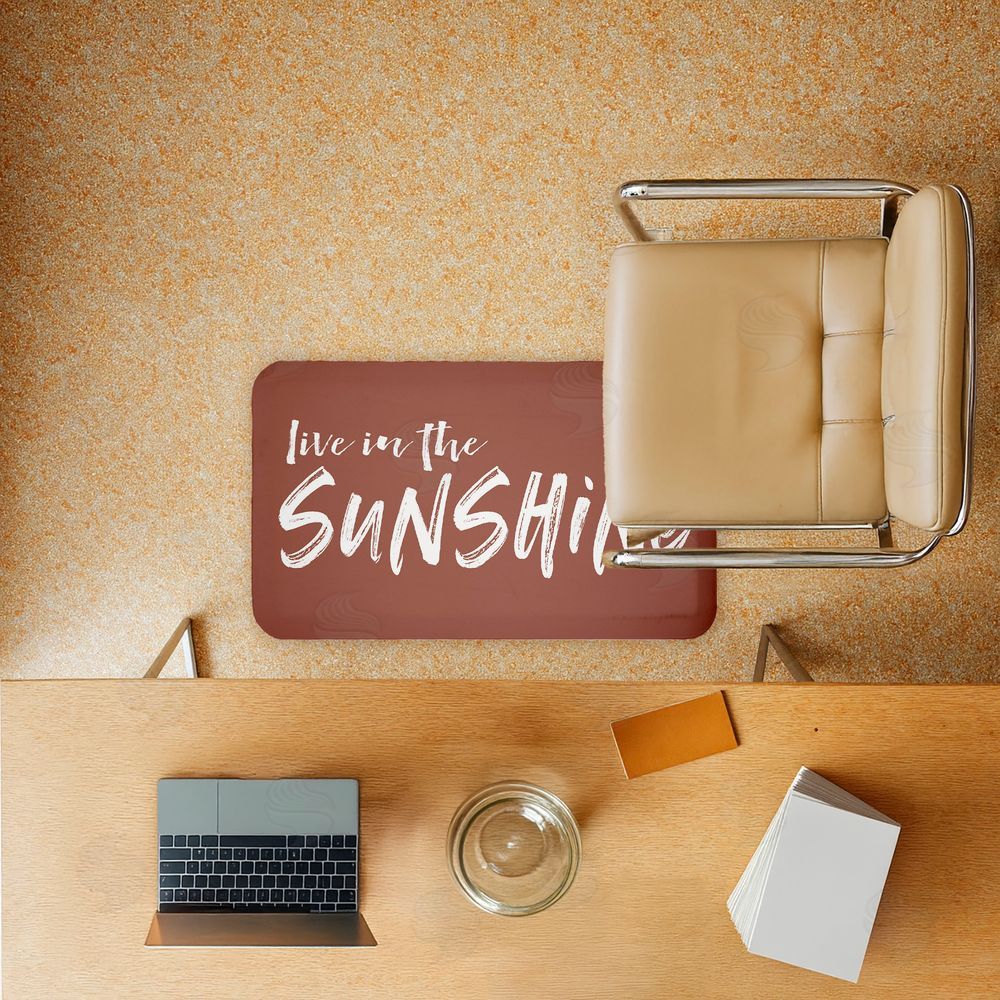 Lettered and Lined | Live In The Sunshine Anti-Fatigue Mat