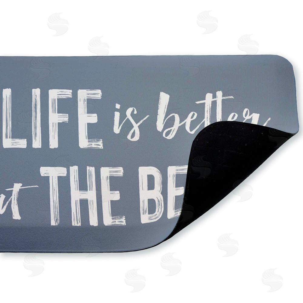 Lettered and Lined | Better At Beach Sentiment Anti-Fatigue Mat