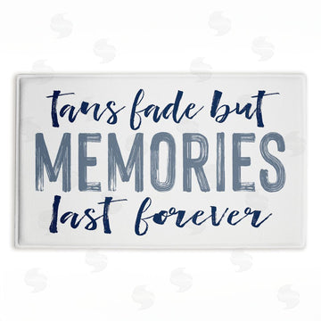 Lettered and Lined | Tans Fade But Memories Last Plush Bath Mat