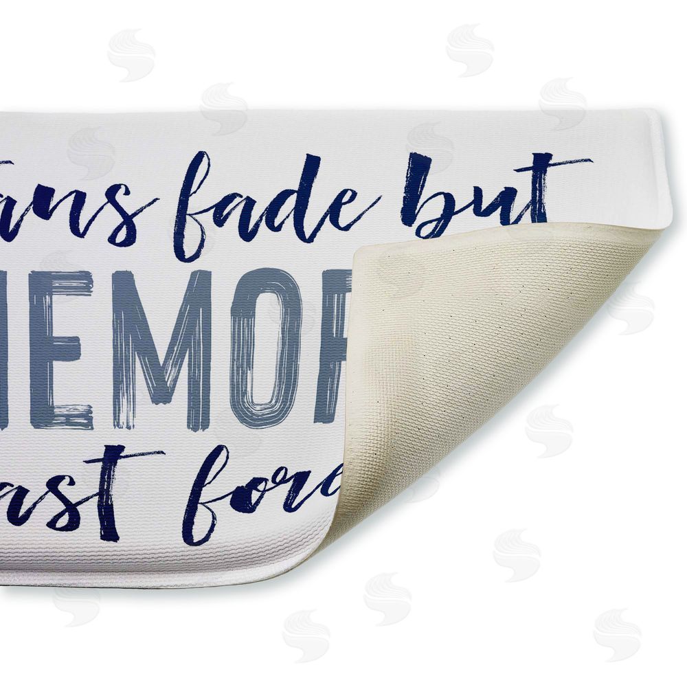 Lettered and Lined | Tans Fade But Memories Last Plush Bath Mat