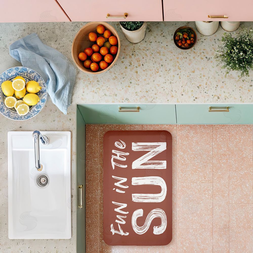 Lettered and Lined | Fun In The Sun Sentiment Anti-Fatigue Mat