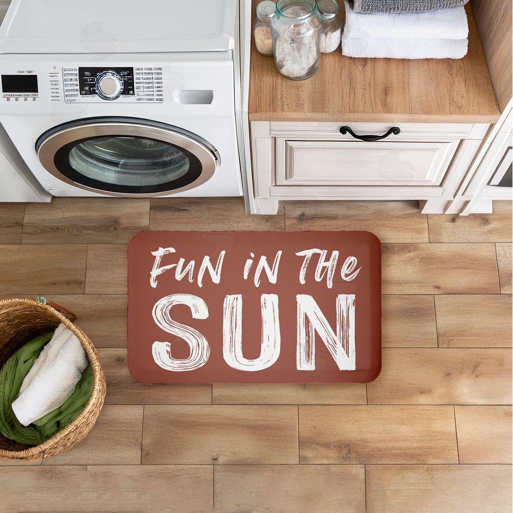 Lettered and Lined | Fun In The Sun Sentiment Anti-Fatigue Mat