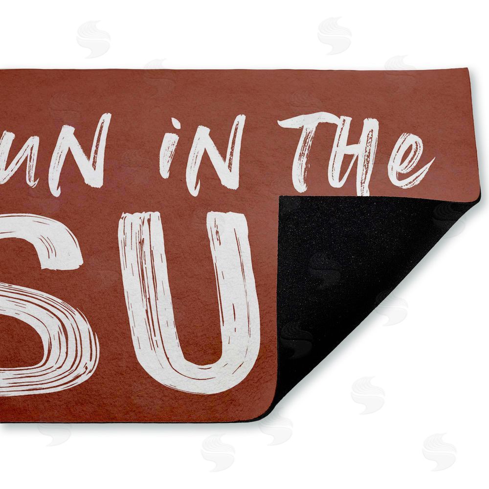 Lettered and Lined | Fun In The Sun Sentiment Non-Woven Door Mat
