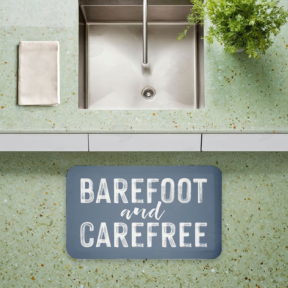 Lettered and Lined | Barefoot and Carefree Summertime Anti-Fatigue Mat