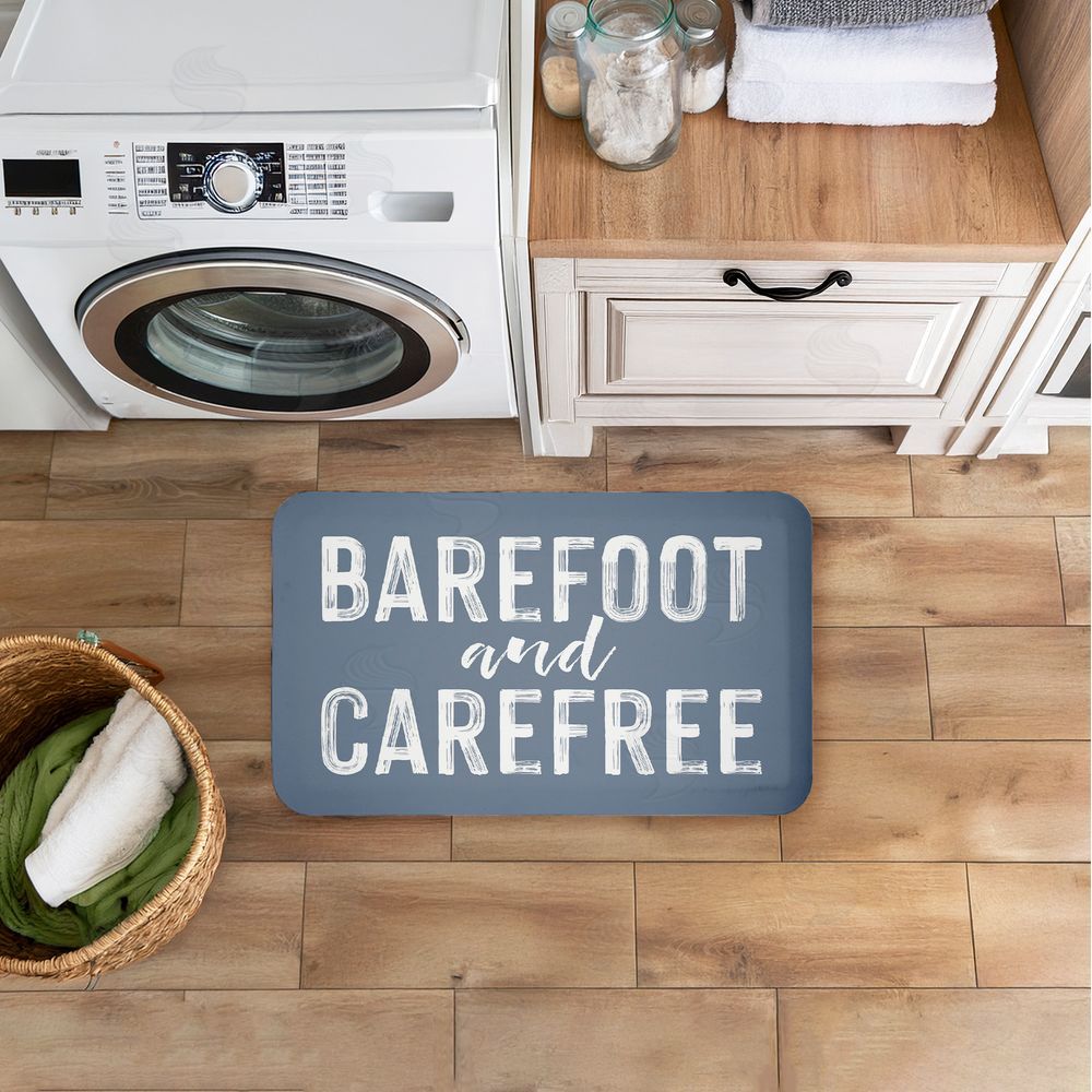 Lettered and Lined | Barefoot and Carefree Summertime Anti-Fatigue Mat