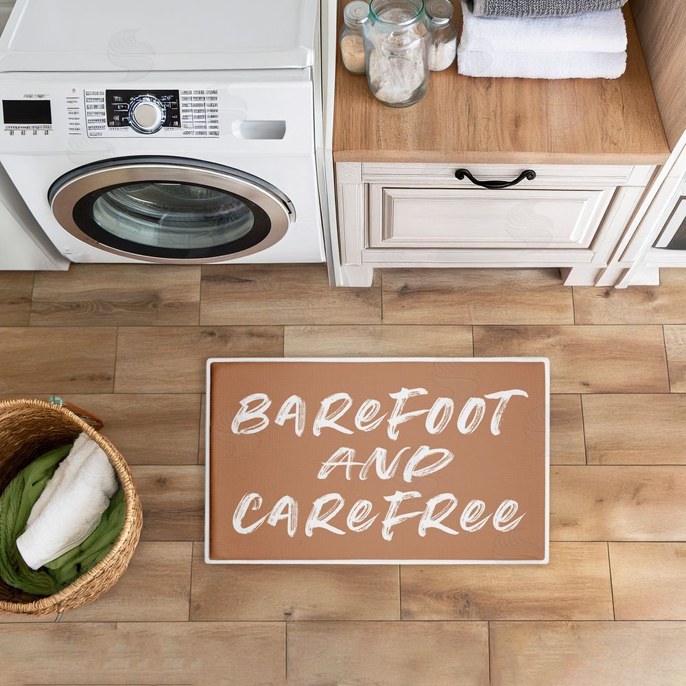 Lettered and Lined | Barfoot & Carefree Summer Plush Bath Mat