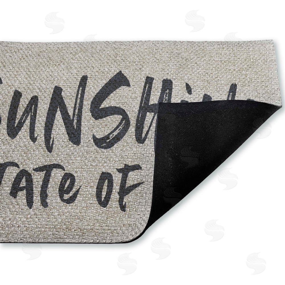 Lettered and Lined | Sunshine State Of Mind Faux Sisal Door Mat