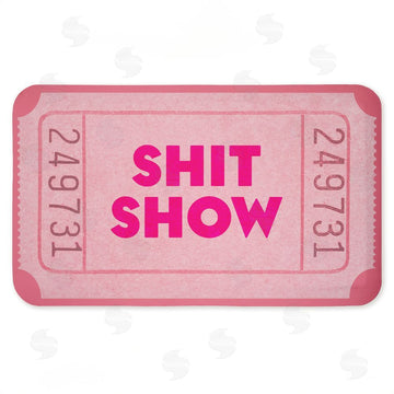 Stupell Studio | Pink Sh*t Show Ticket Anti-Fatigue Mat