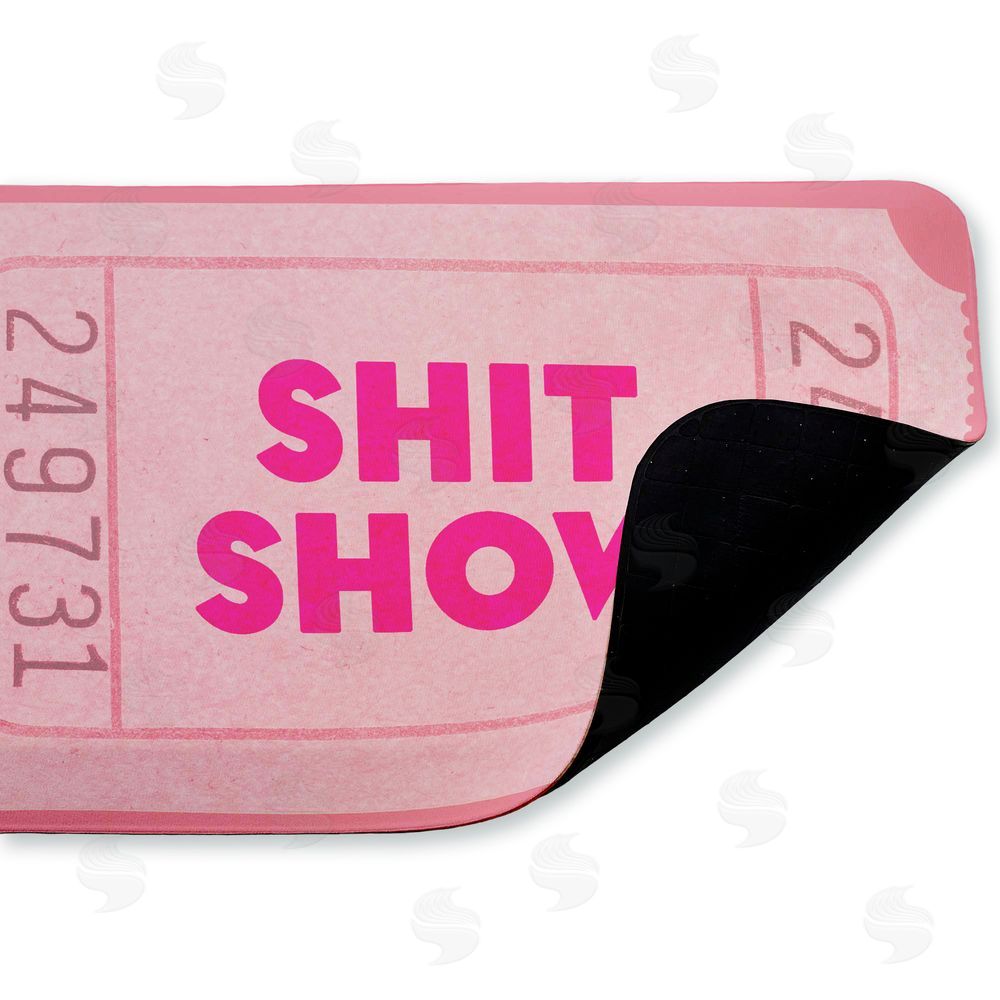 Stupell Studio | Pink Sh*t Show Ticket Anti-Fatigue Mat