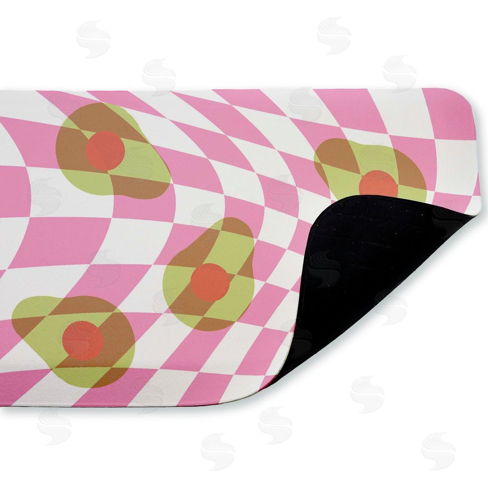 Stupell Studio | Optical Illusion Avocados Anti-Fatigue Mat