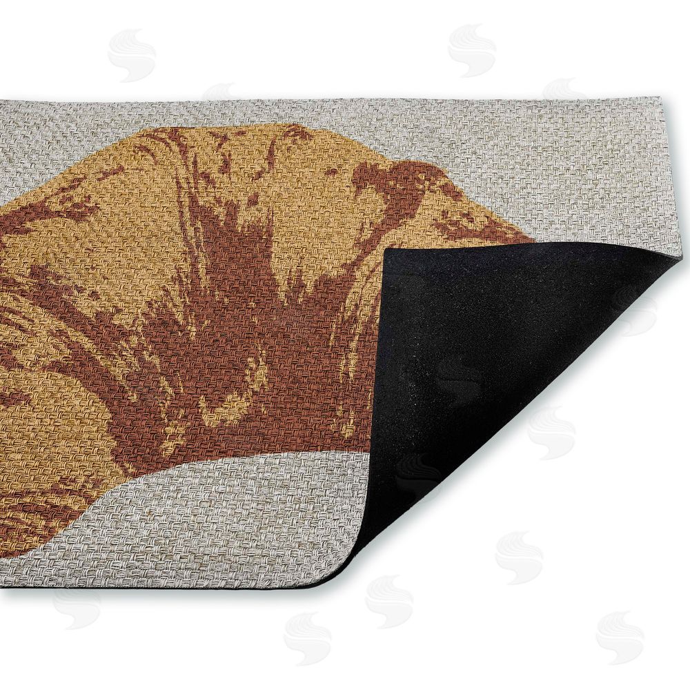 Stupell Studio | Pop Style Croissant Faux Sisal Door Mat