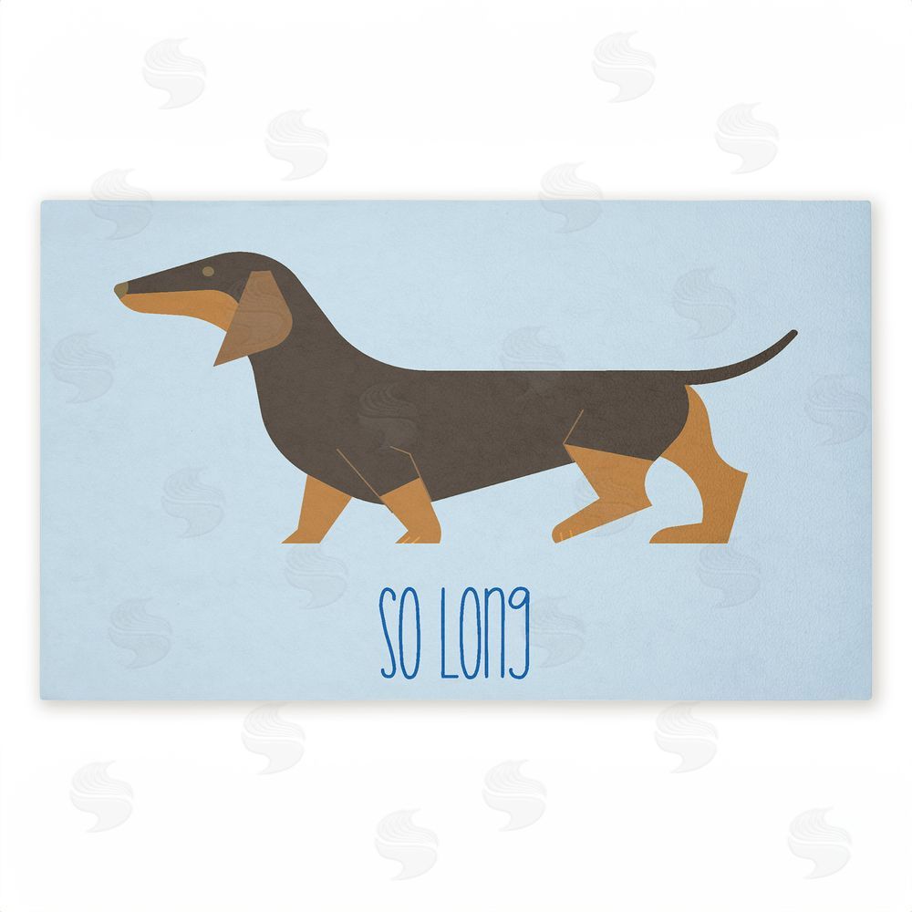 Stupell Studio | So Long Funny Farewell Non-Woven Door Mat
