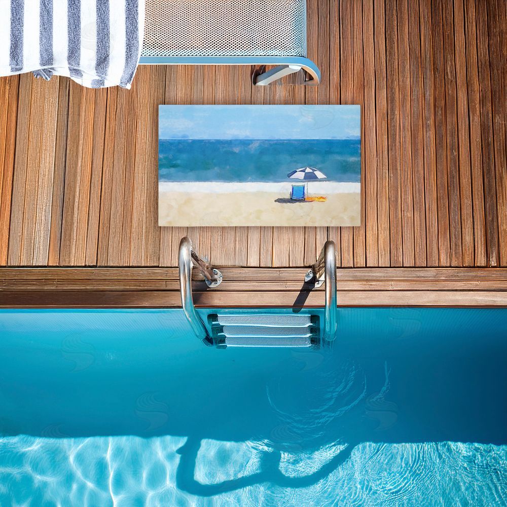 Jeff Pica | Sunny Beach Day Seat Non-Woven Door Mat