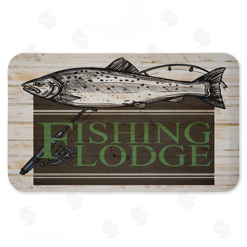 Kim Allen | Rustic Fishing Lodge Anti-Fatigue Mat