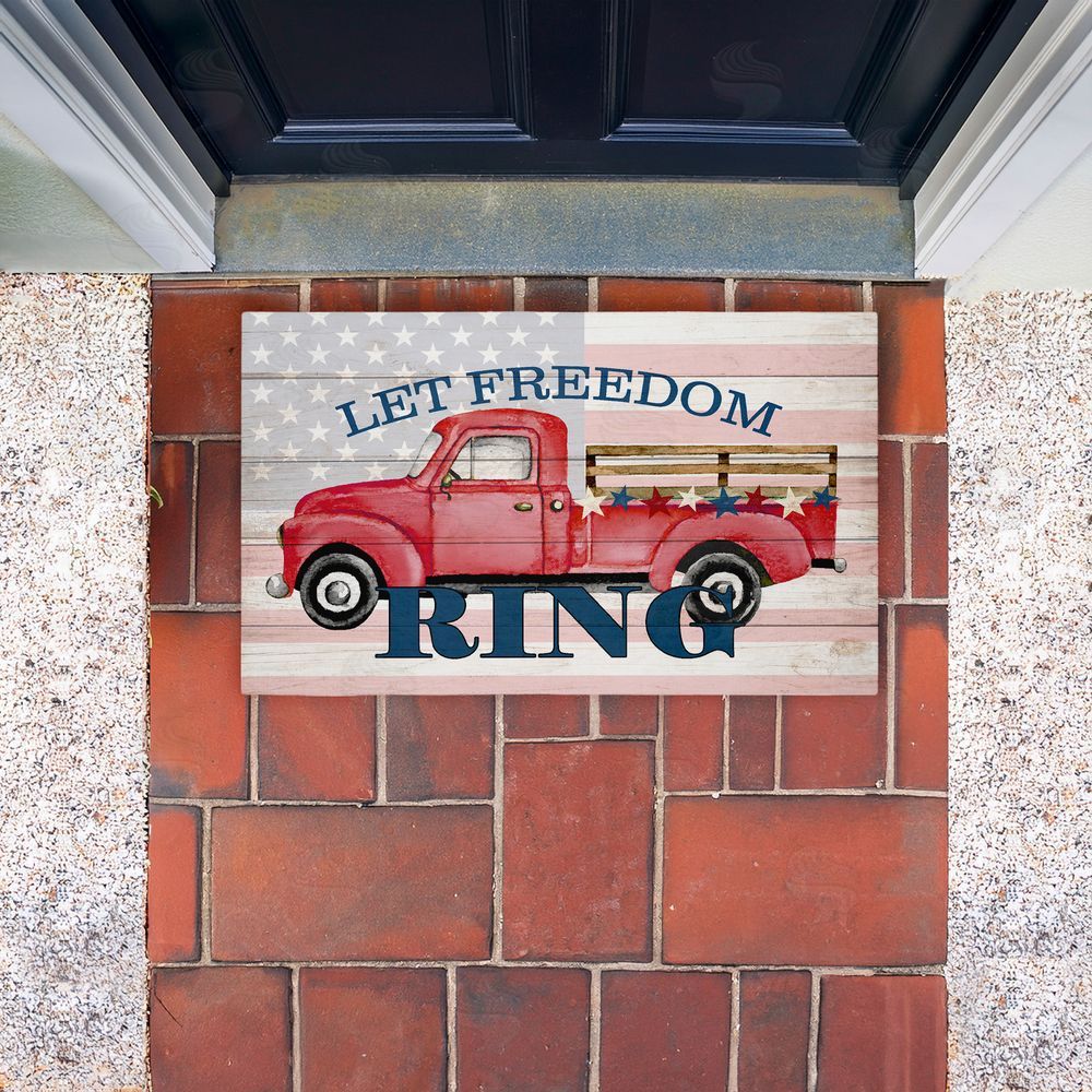 Kim Allen | Let Freedom Ring Truck Non-Woven Door Mat