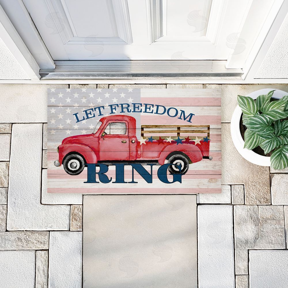 Kim Allen | Let Freedom Ring Truck Non-Woven Door Mat