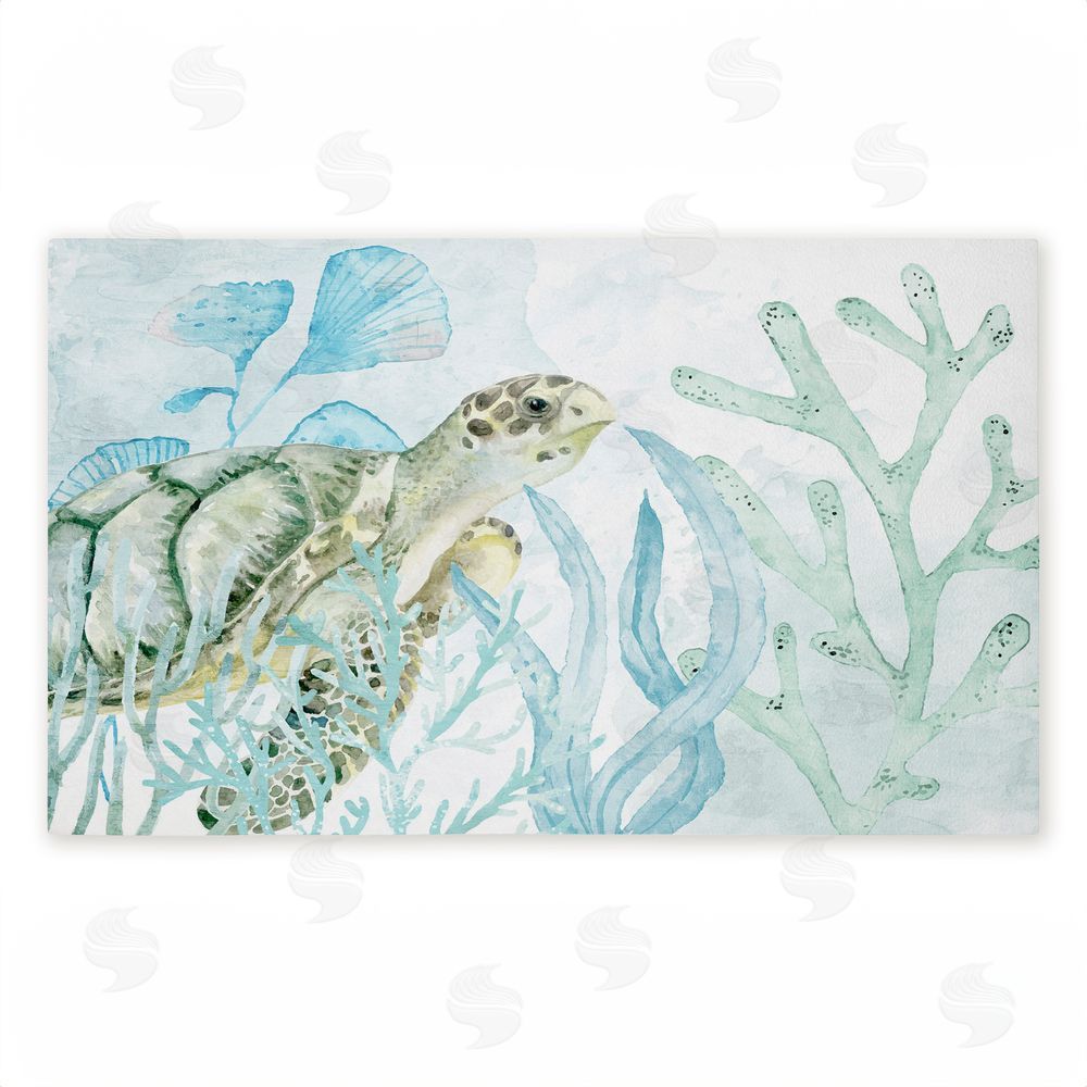 Kim Allen | Turtle In The Sea Non-Woven Door Mat