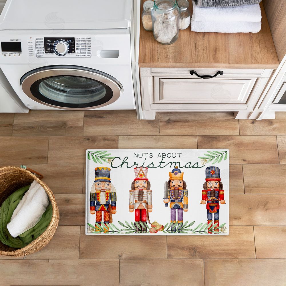 Kim Allen | Nuts About Christmas Plush Bath Mat