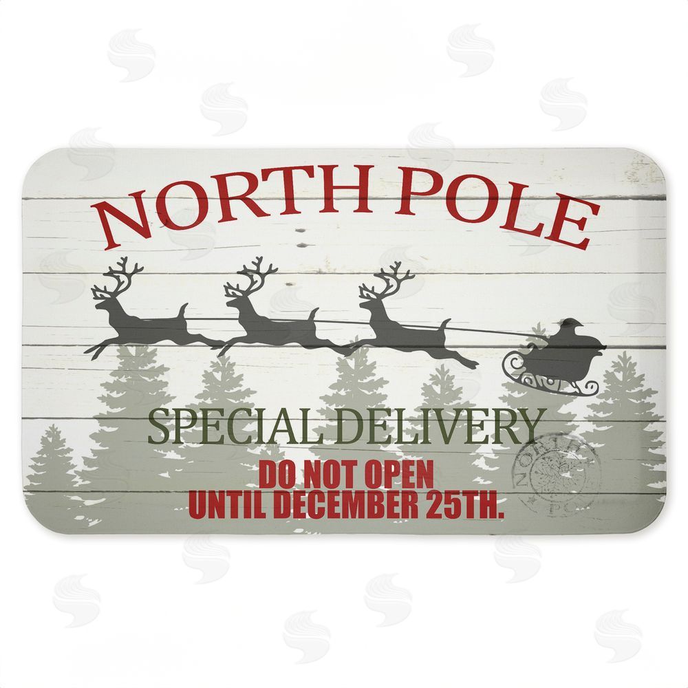Kim Allen | Special Delivery Holiday Sleigh Anti-Fatigue Mat