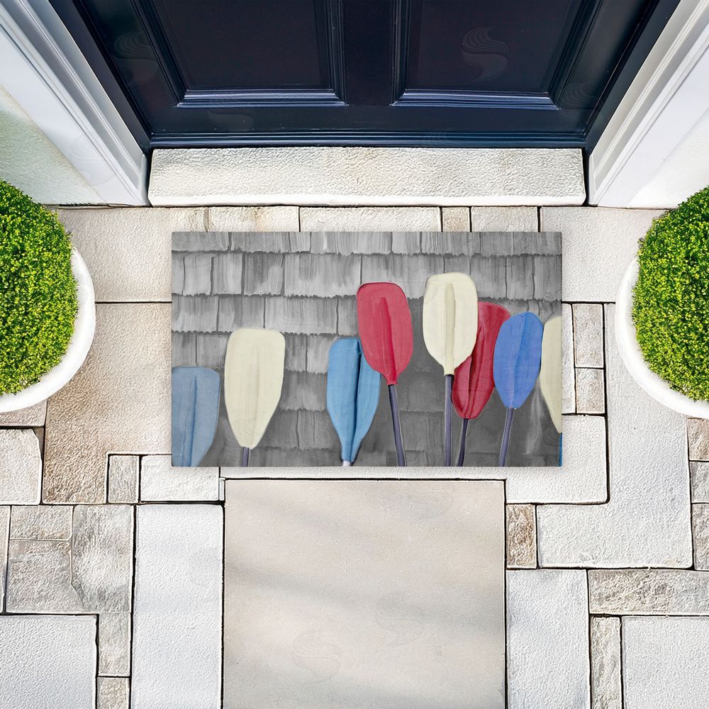 Kim Allen | USA Boat Paddles Non-Woven Door Mat