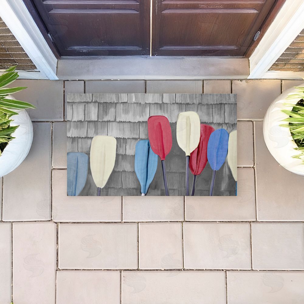 Kim Allen | USA Boat Paddles Non-Woven Door Mat