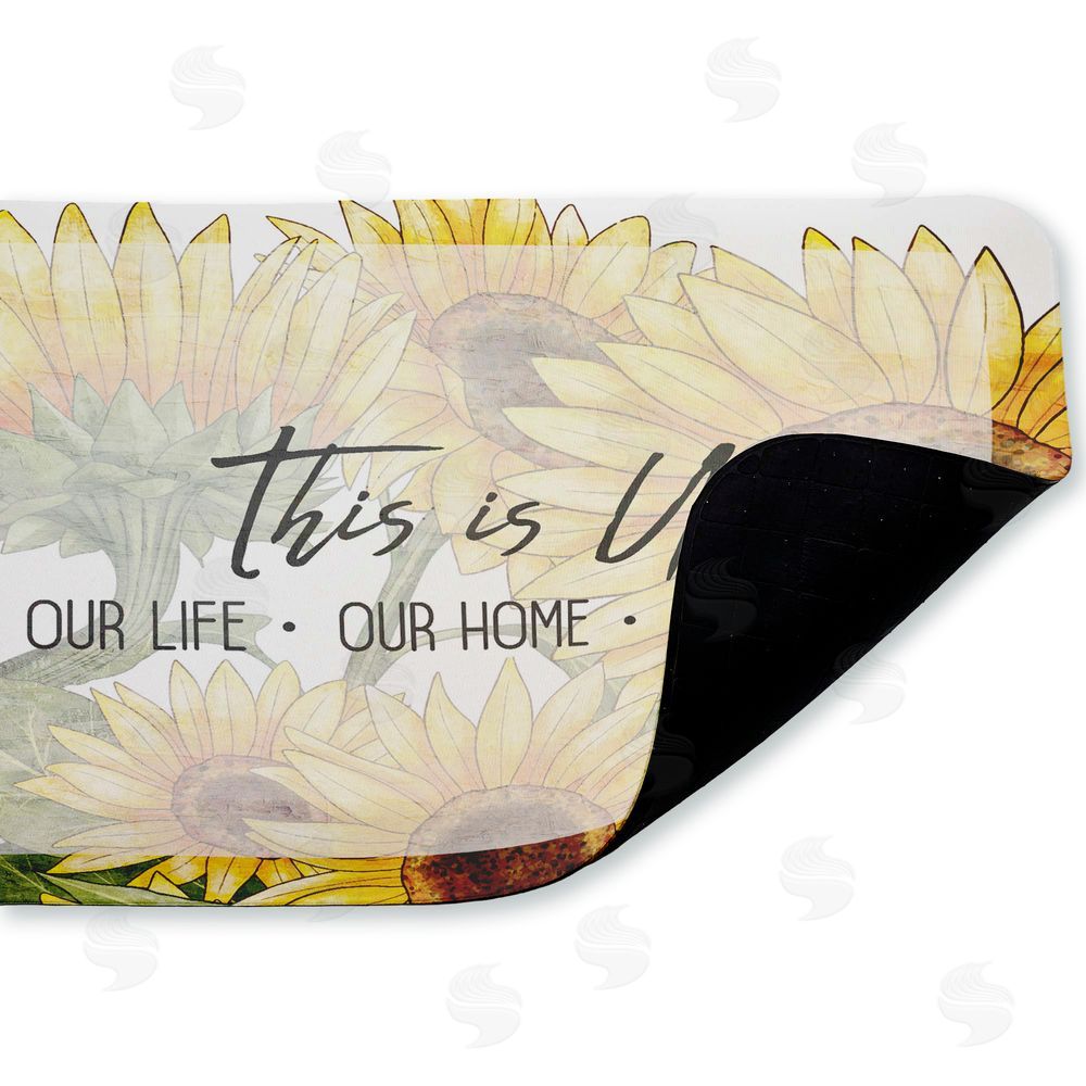 Kim Allen | This Is Us Sunflower Sentiment Anti-Fatigue Mat