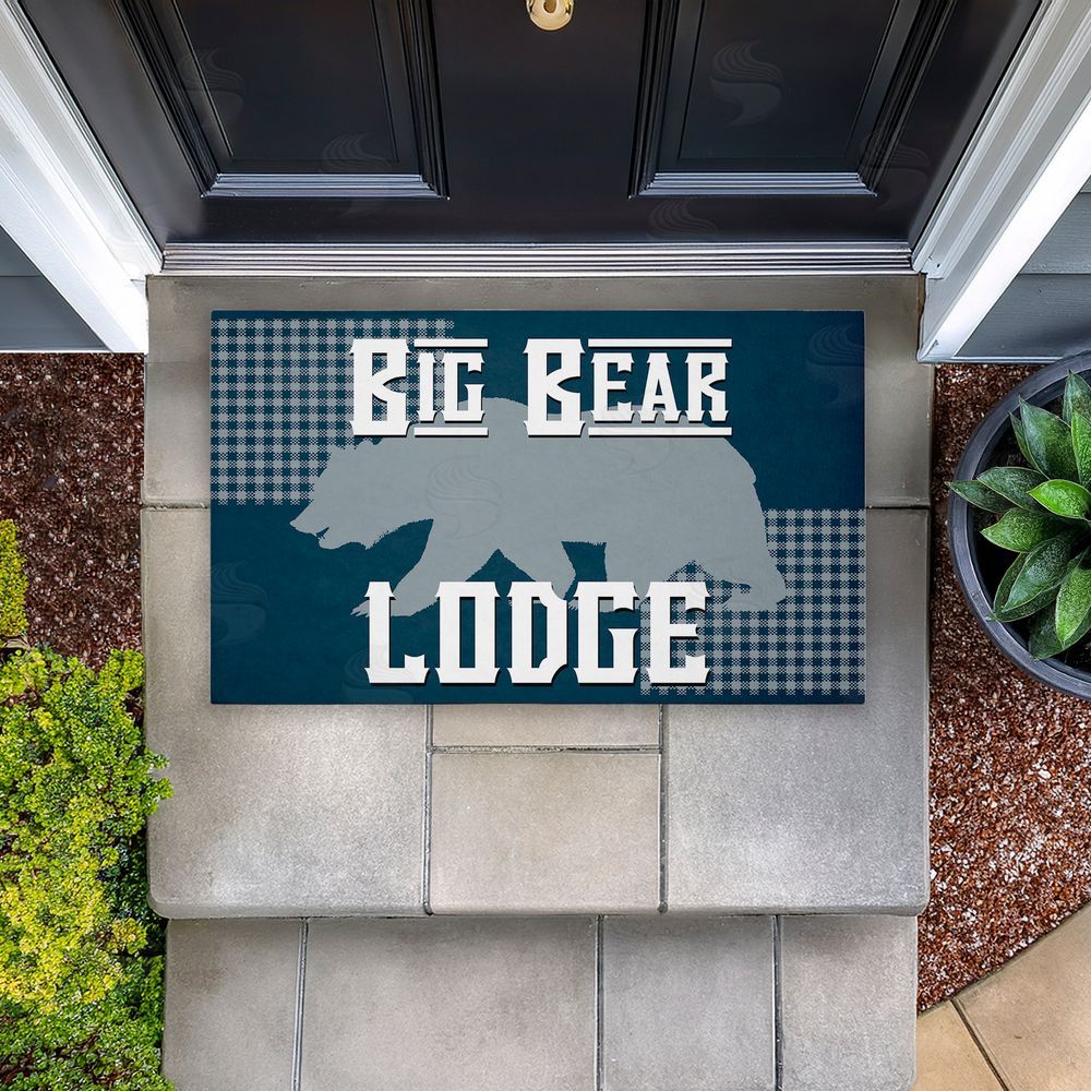 Kim Allen | Big Bear Lodge Non-Woven Door Mat