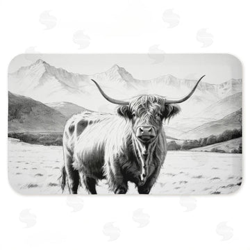 Kim Allen | Highland Sketch in Mountains Anti-Fatigue Mat