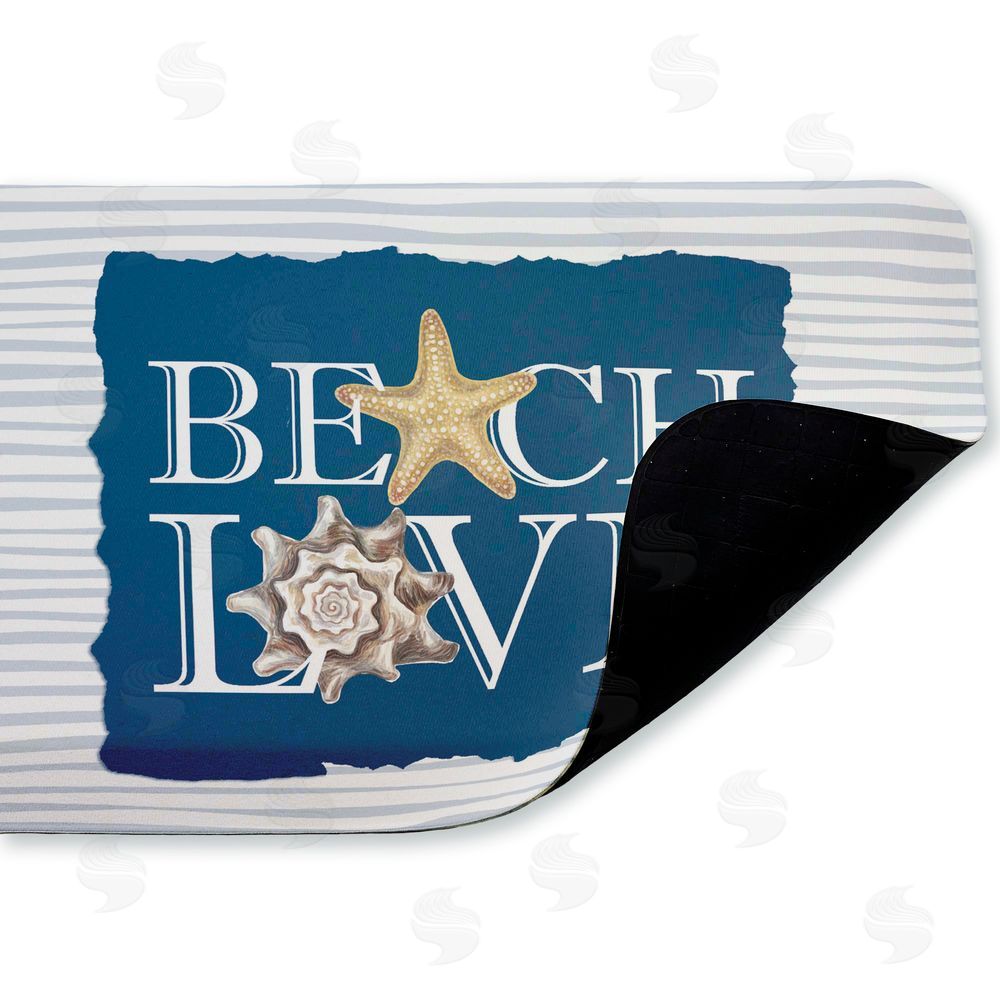 Kim Allen | Beach Love over Stripes Anti-Fatigue Mat