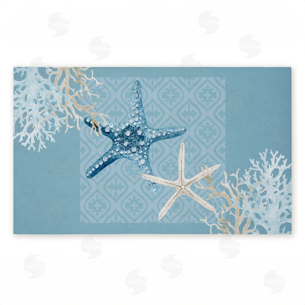 Kim Allen | Starfish Tours Nautical Pattern Non-Woven Door Mat