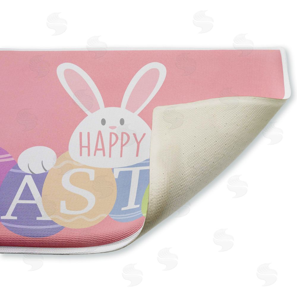 Marcus Prime | Happy Easter Bright Eggs Plush Bath Mat