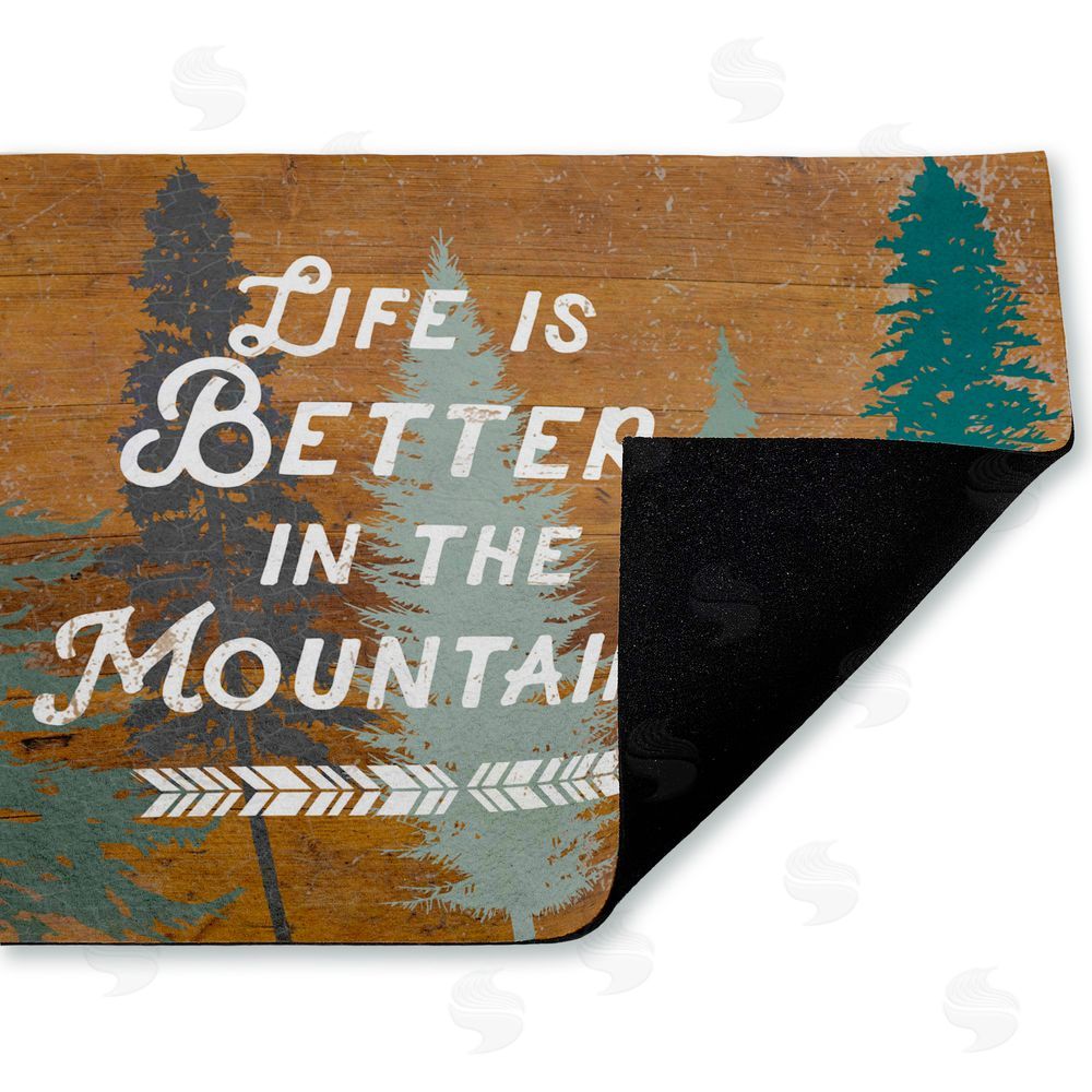 Lula Bijoux & co. | Retro Rustic Better In Mountains Non-Woven Door Mat