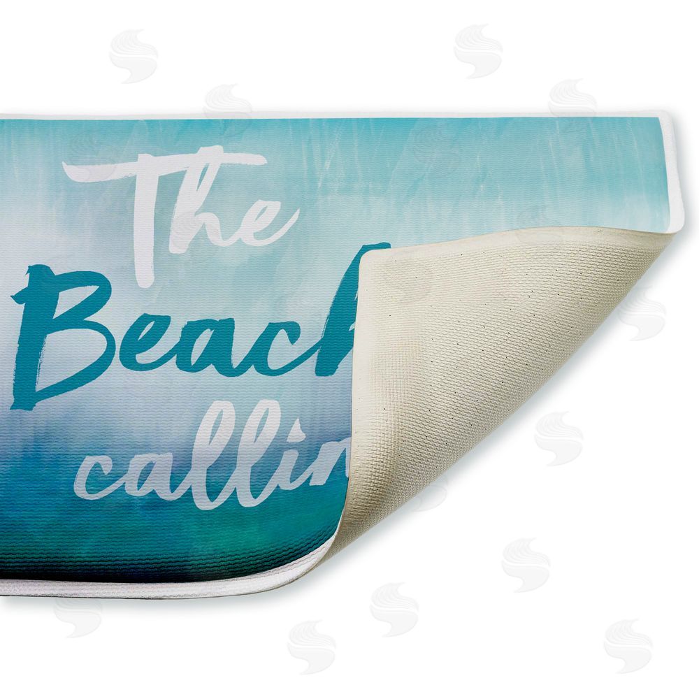 Lula Bijoux & co. | Beach Is Calling Gradient Plush Bath Mat