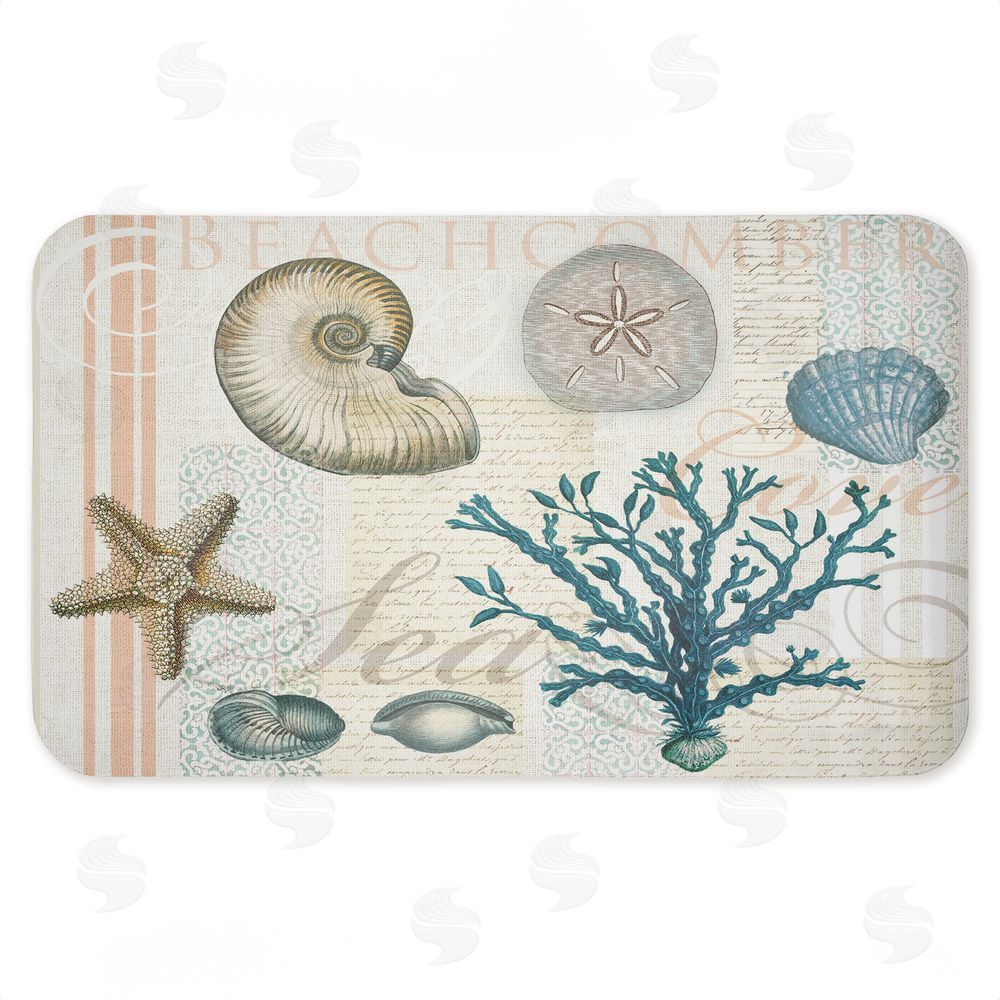 Lula Bijoux & co. | Beachcomber Vintage Sea Collage Anti-Fatigue Mat