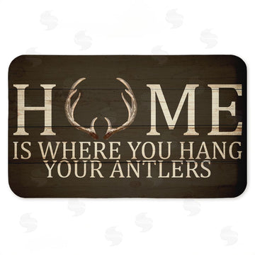 Kim Allen | Where You Hang Your Antlers Anti-Fatigue Mat