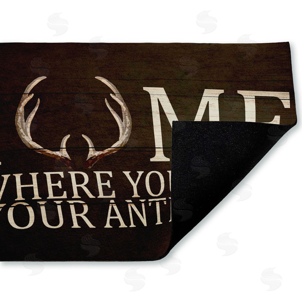 Kim Allen | Where You Hang Your Antlers Non-Woven Door Mat