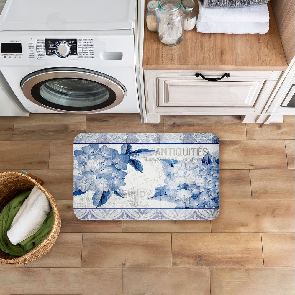 Kim Allen | Vintage Antiques & Hydrangeas Anti-Fatigue Mat