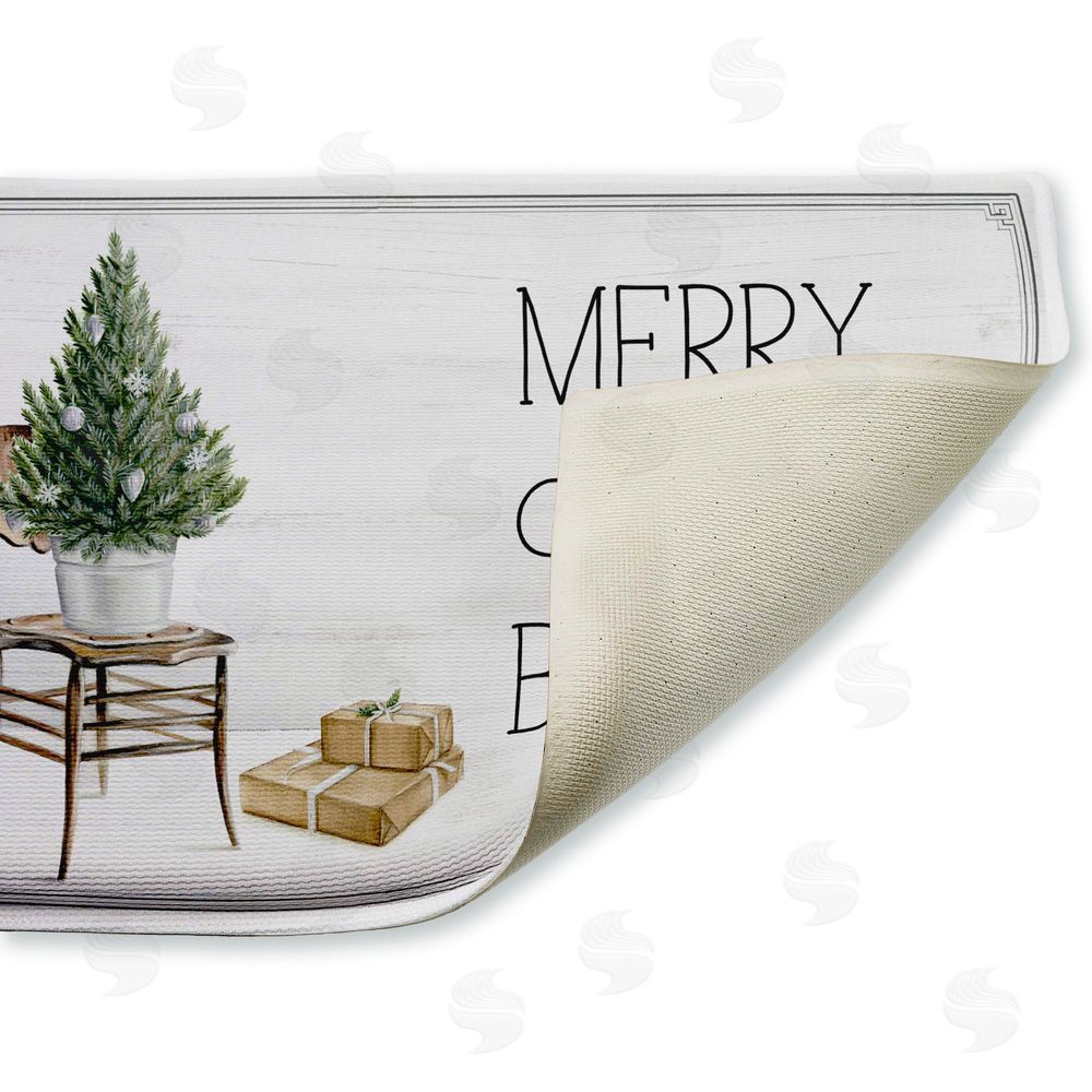 Danielle Murray | Winter In Aspen Merry & Bright Plush Bath Mat